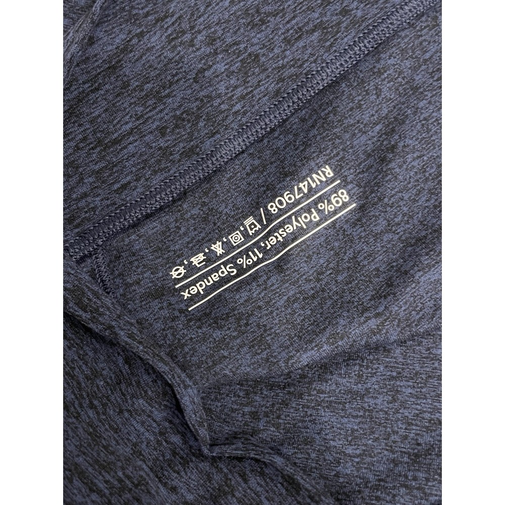 Outdoor Voices Cloudknit Hoodie Men's Large Navy Blue Long Sleeve Unisex Stretch - Picture 8 of 10